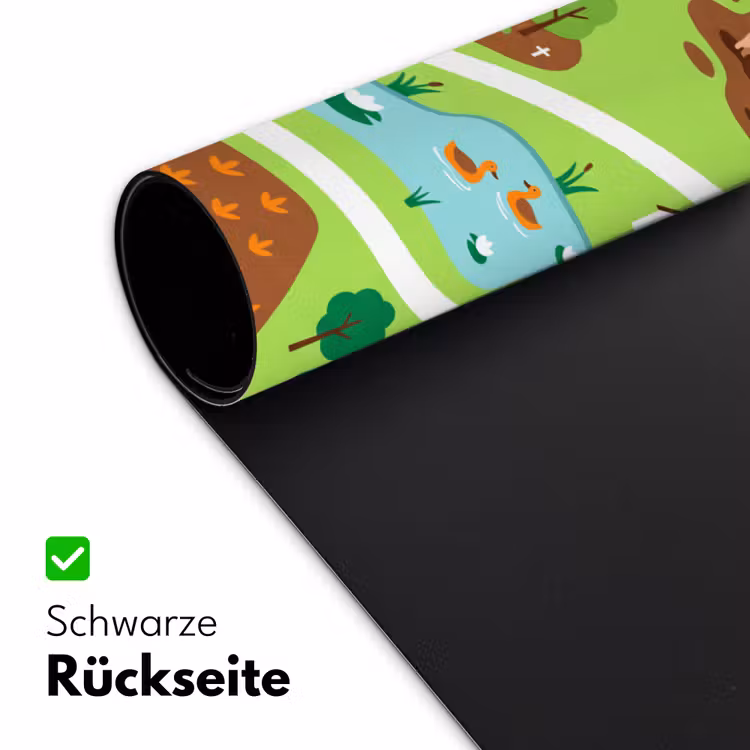 Schreibtischunterlage - Landschaft – Tiere – Illustration — 2