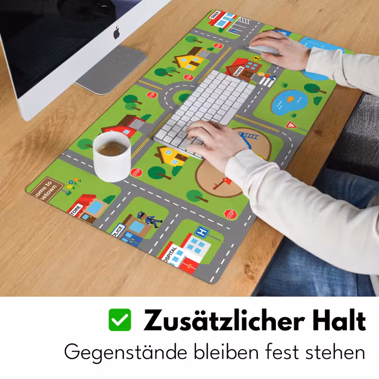Schreibtischunterlage - Stadt – Straßen – Karikatur — 3