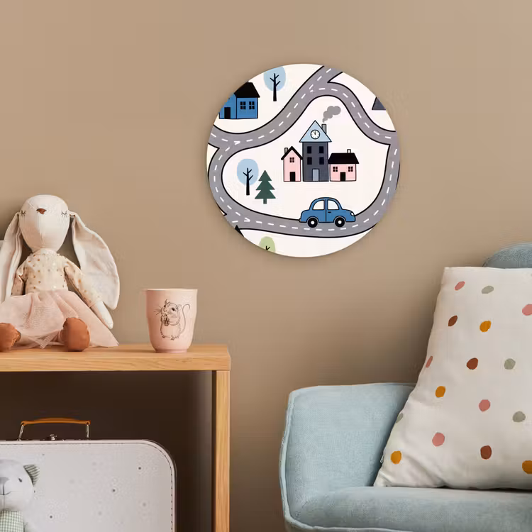Forexbild Rund - Karte – Stadt – Kinderfreundlich — 5