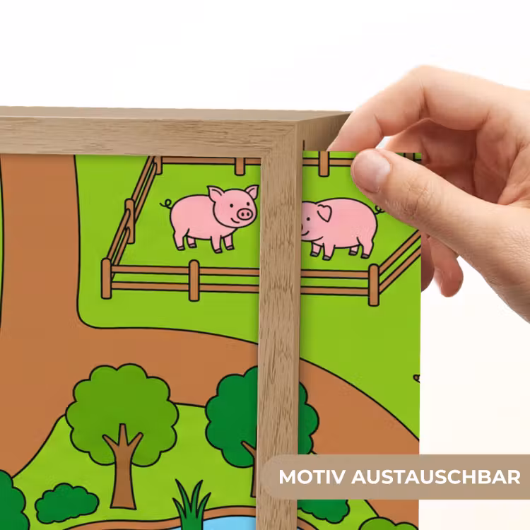 Nachtlicht Kinder - Landleben – Tiere – Cartoon — 5