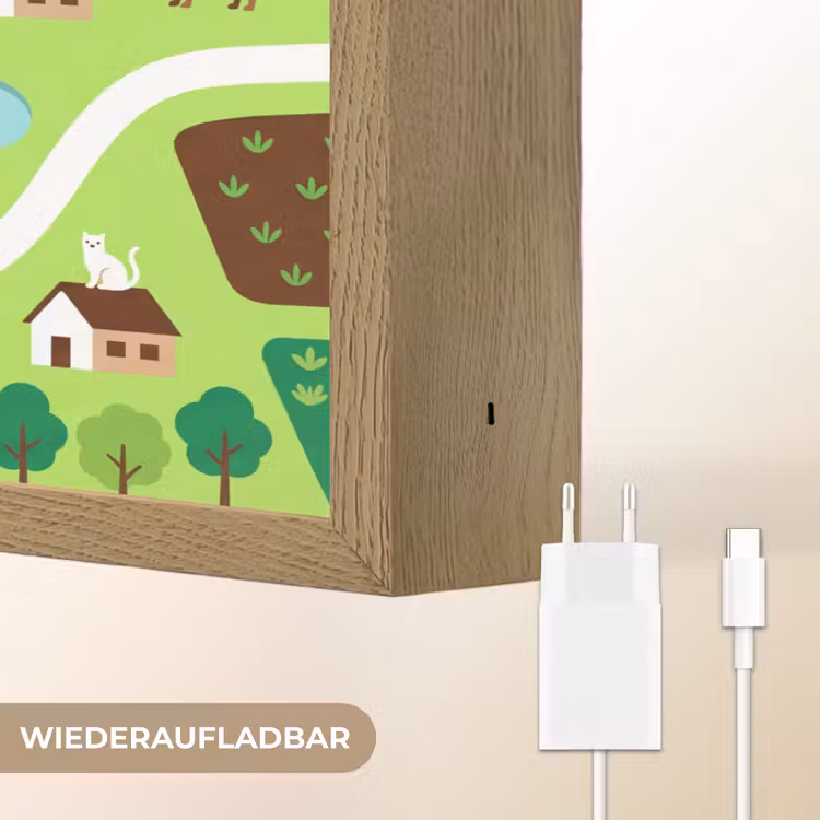 Nachtlicht Kinder - Landschaft – Tiere – Illustration — 9