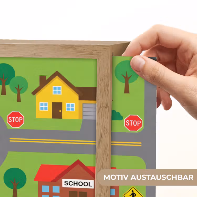 Nachtlicht Kinder - Stadt – Straßen – Karikatur — 5
