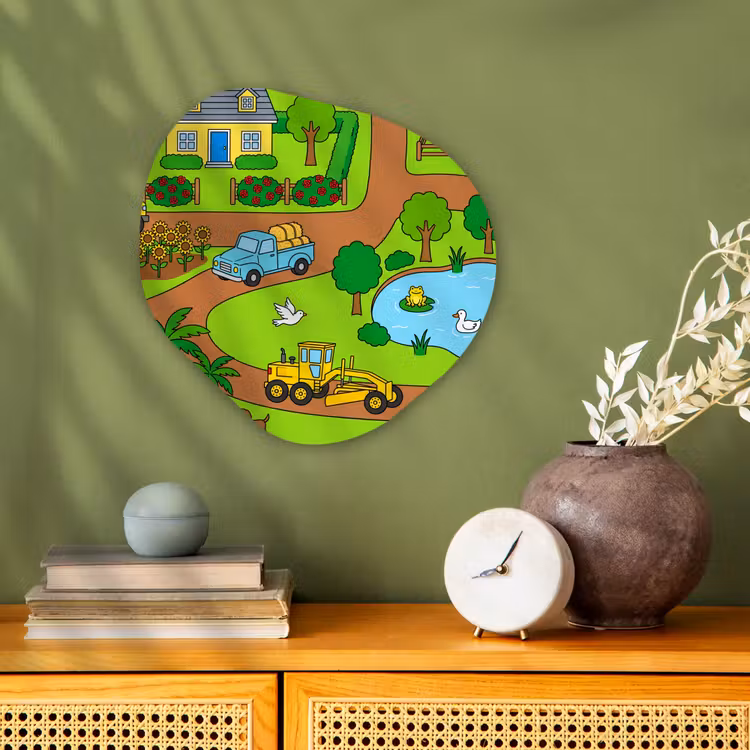 Forexbild Organische Form - Landleben – Tiere – Cartoon — 2