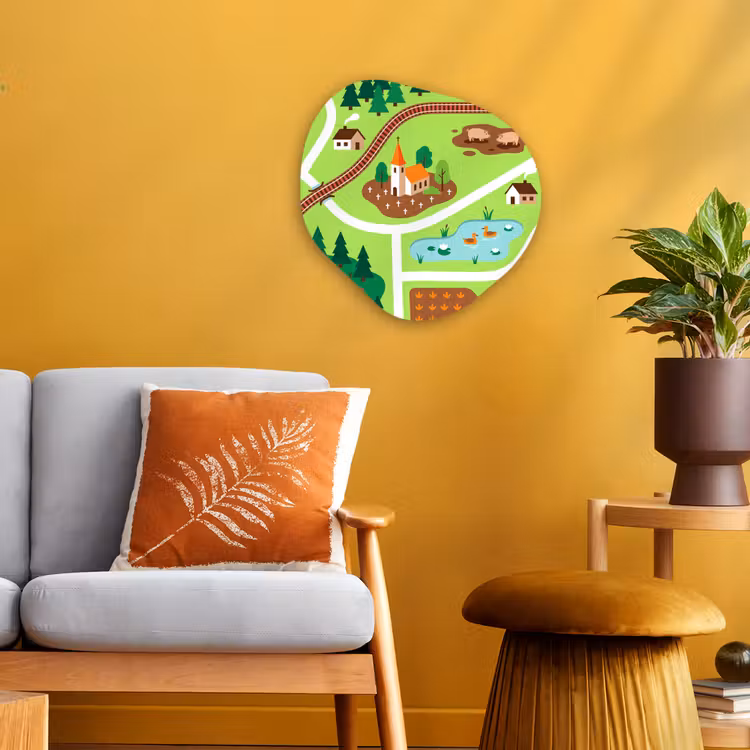 Forexbild Organische Form - Landschaft – Tiere – Illustration — 3