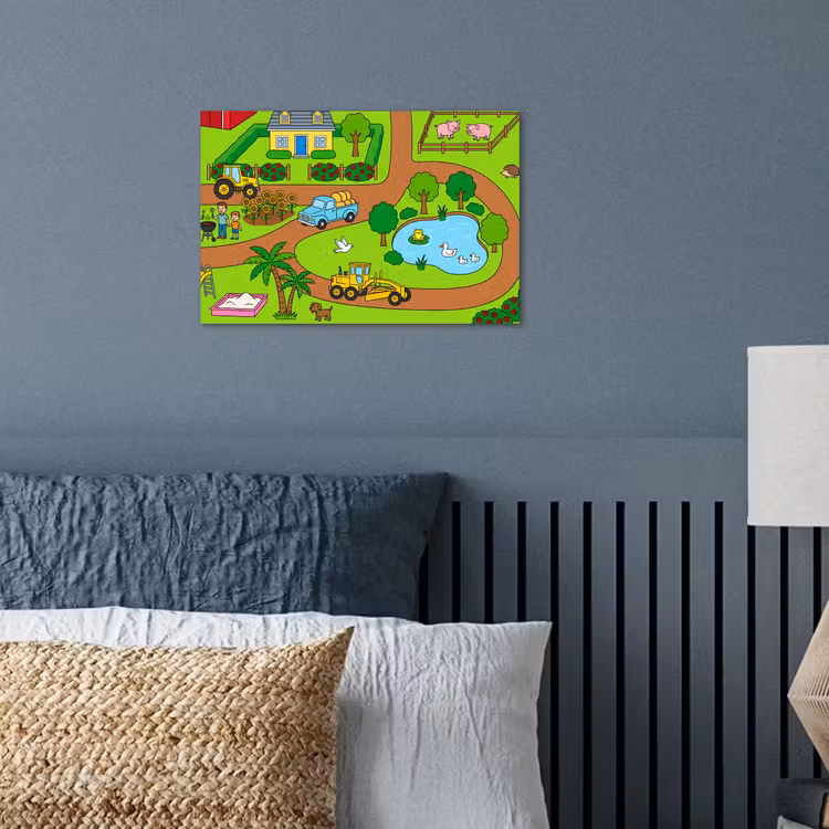 Poster - Landleben – Tiere – Cartoon — 3