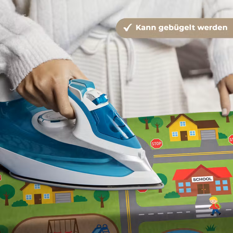 Wandteppich - Stadt – Straßen – Karikatur — 10