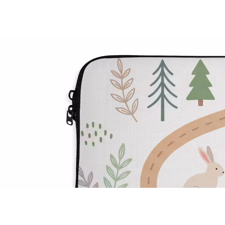 Laptop hülle - Tiere – Wald – Illustration — 5