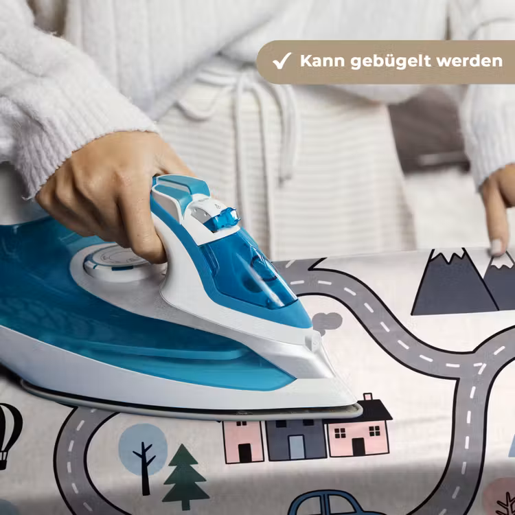 Wandteppich - Karte – Stadt – Kinderfreundlich — 10