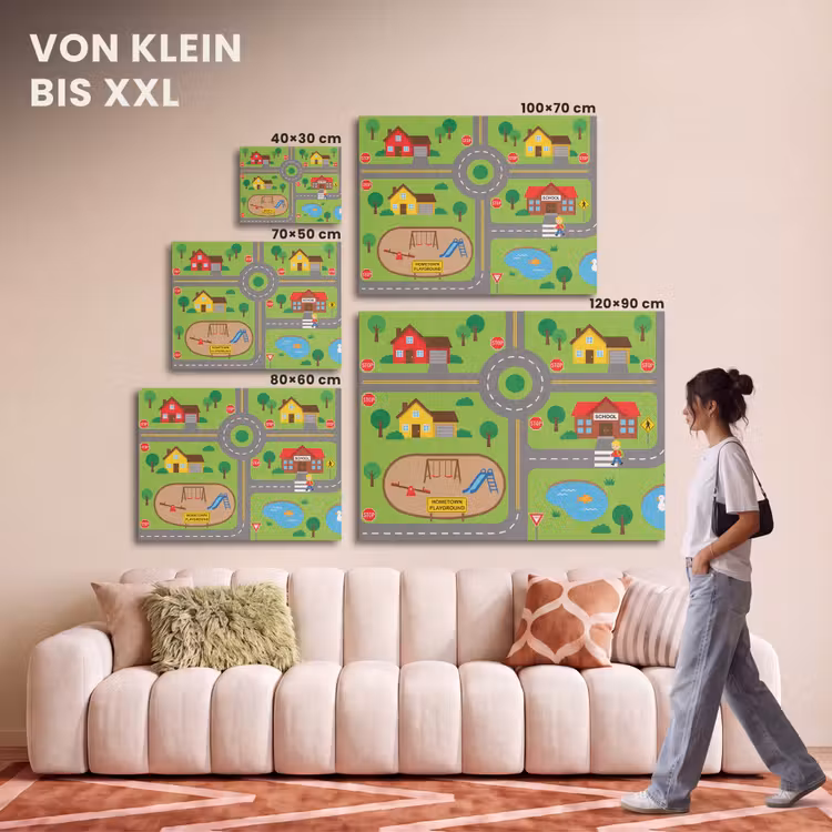 Akustikbild - Stadt – Straßen – Karikatur — 7