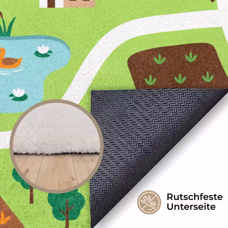 Teppich - Landschaft – Tiere – Illustration — 4