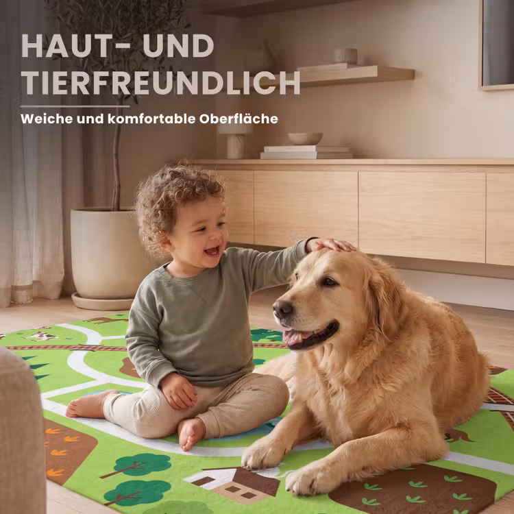 Teppich - Landschaft – Tiere – Illustration — 6