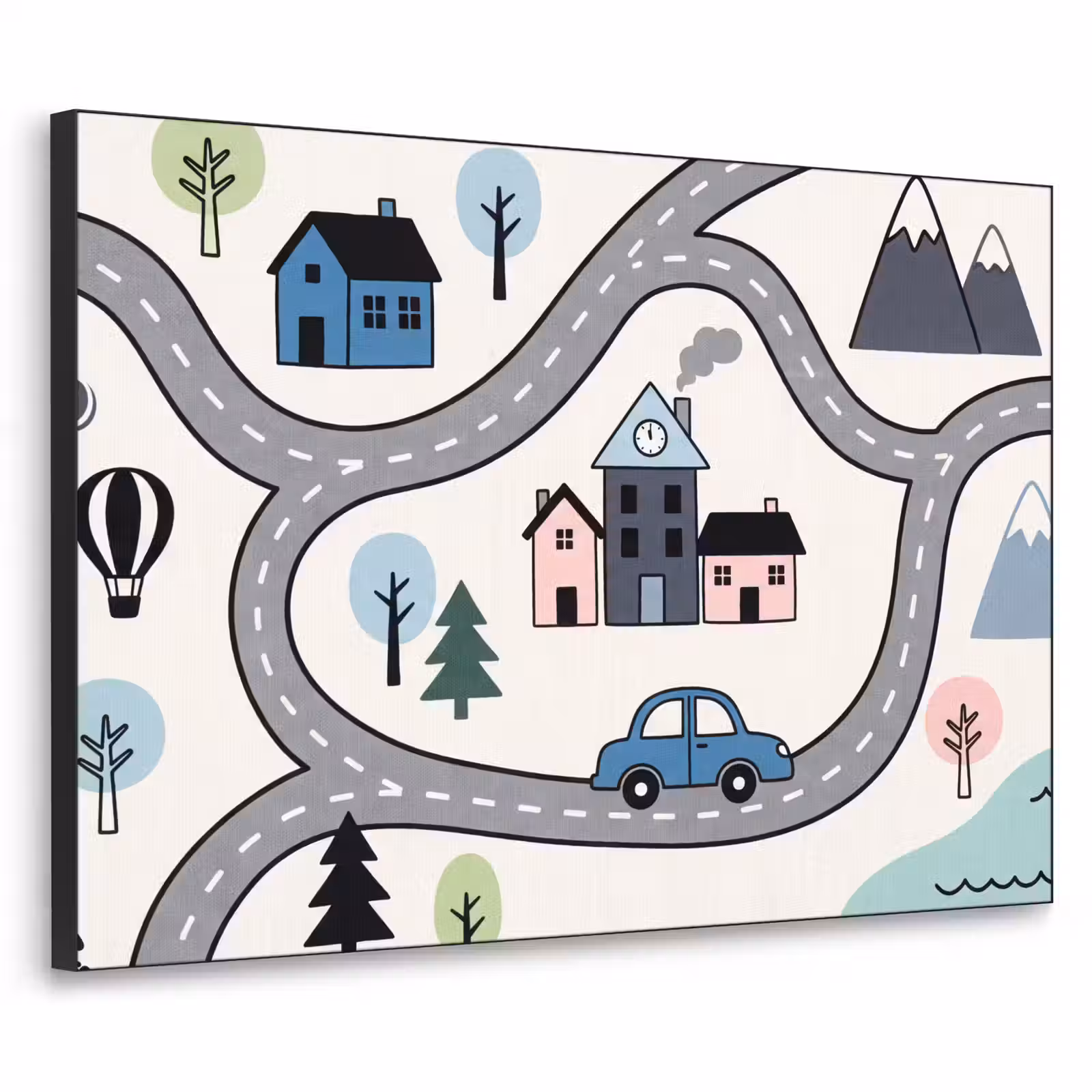 Art Frame - Karte – Stadt – Kinderfreundlich — 1