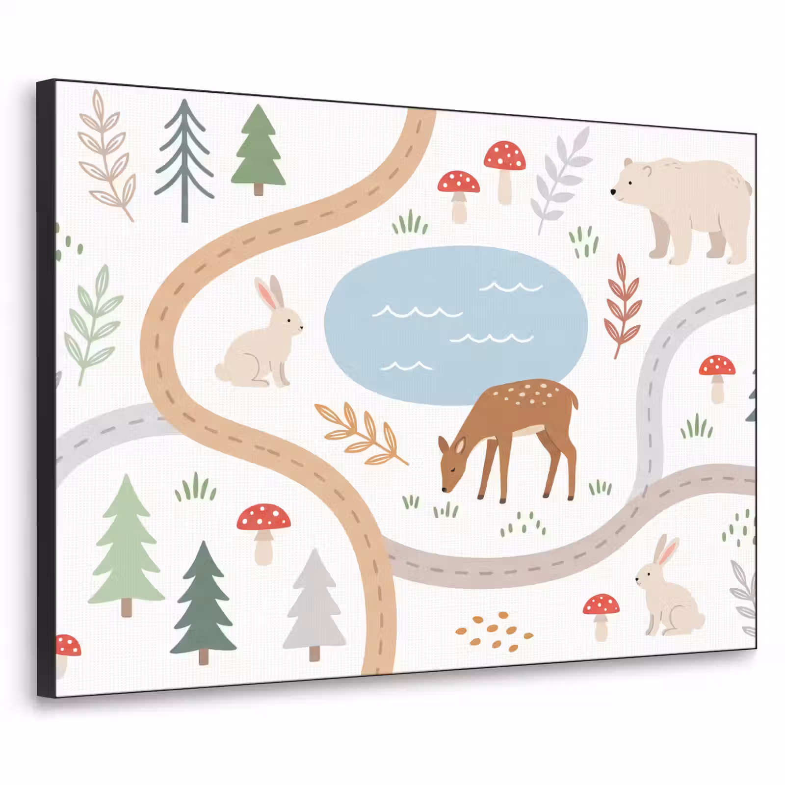 Art Frame - Tiere – Wald – Illustration — 1