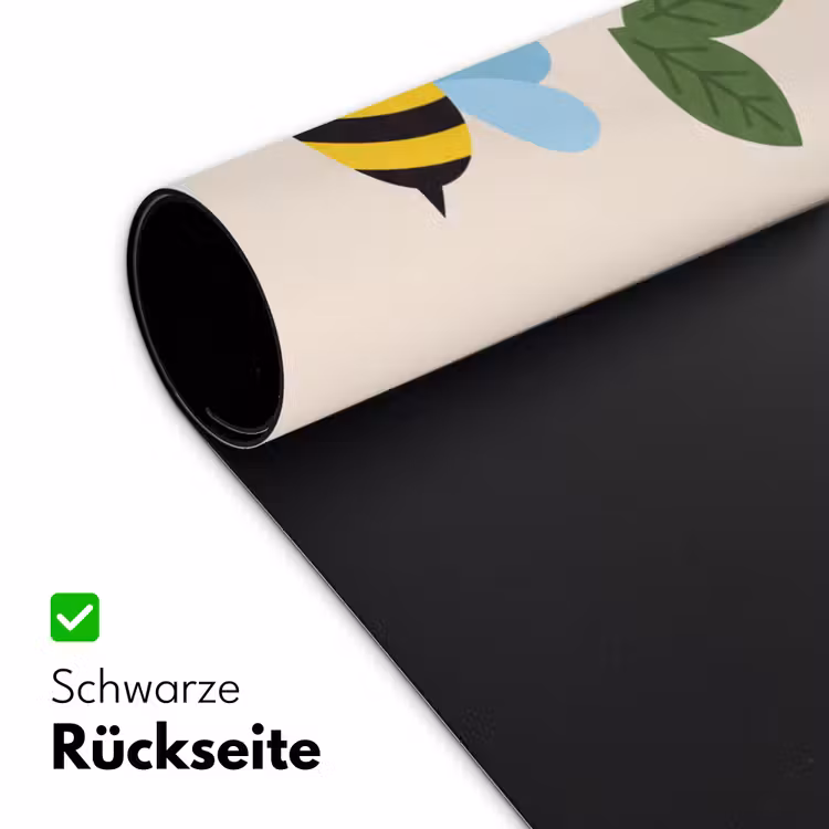 Schreibtischunterlage - Insekt – Blatt – Natur – Verspielt – Illustration — 2