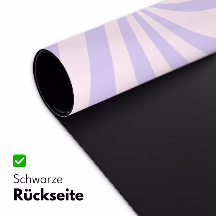 Schreibtischunterlage - Muster – Spirale – Abstrakt – Modern – Lila-Rosa — 2