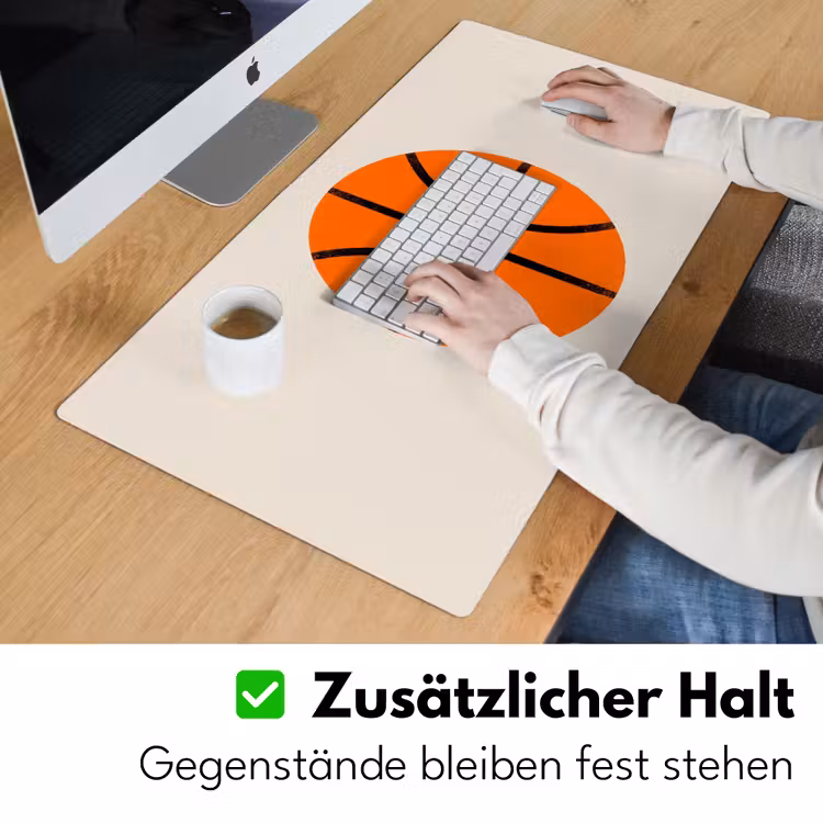 Schreibtischunterlage - Basketball – Ball – Sport – Illustration – Orange — 3
