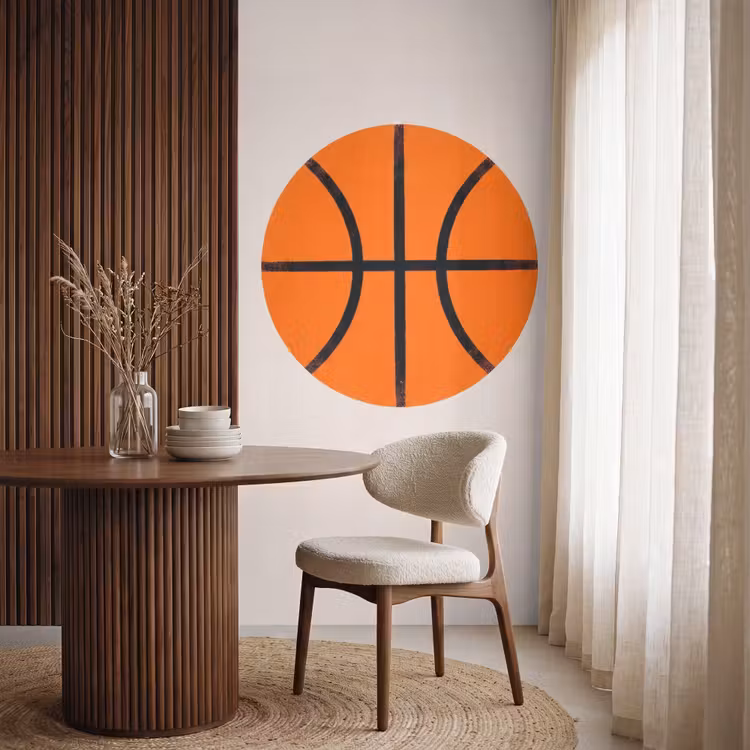 Tapete - Basketball – Ball – Sport – Illustration – Orange — 4