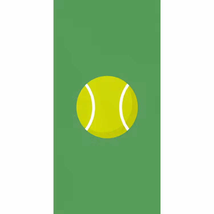 Tapete - Ball – Gelb – Sport – Grün – Illustration — 2