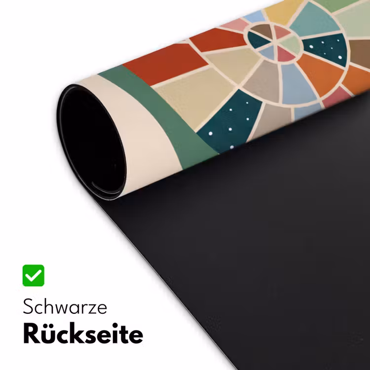 Schreibtischunterlage - Tiere – Schnecke – Bunt – Illustration — 2