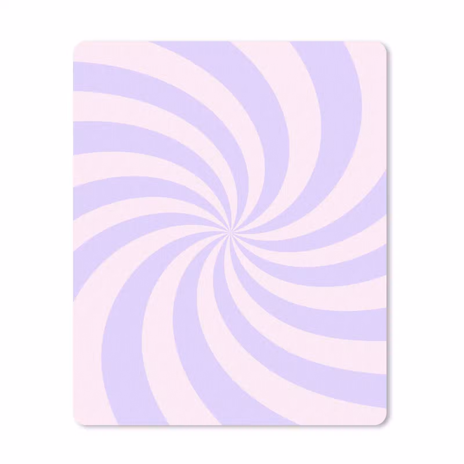Mauspad - Muster – Spirale – Abstrakt – Modern – Lila-Rosa — 1