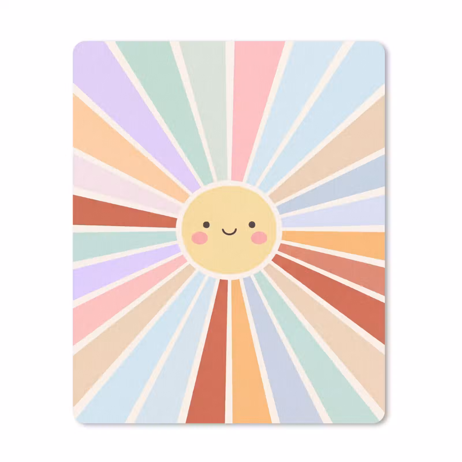 Mauspad - Sonne – Strahlen – Fröhlich – Bunt – Abstrakt — 1