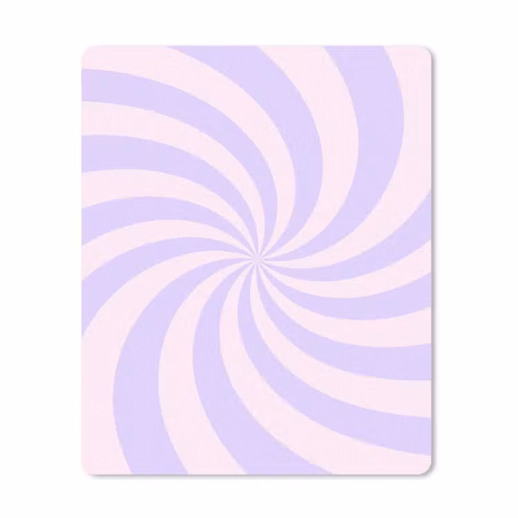 Mauspad - Muster – Spirale – Abstrakt – Modern – Lila-Rosa — 1