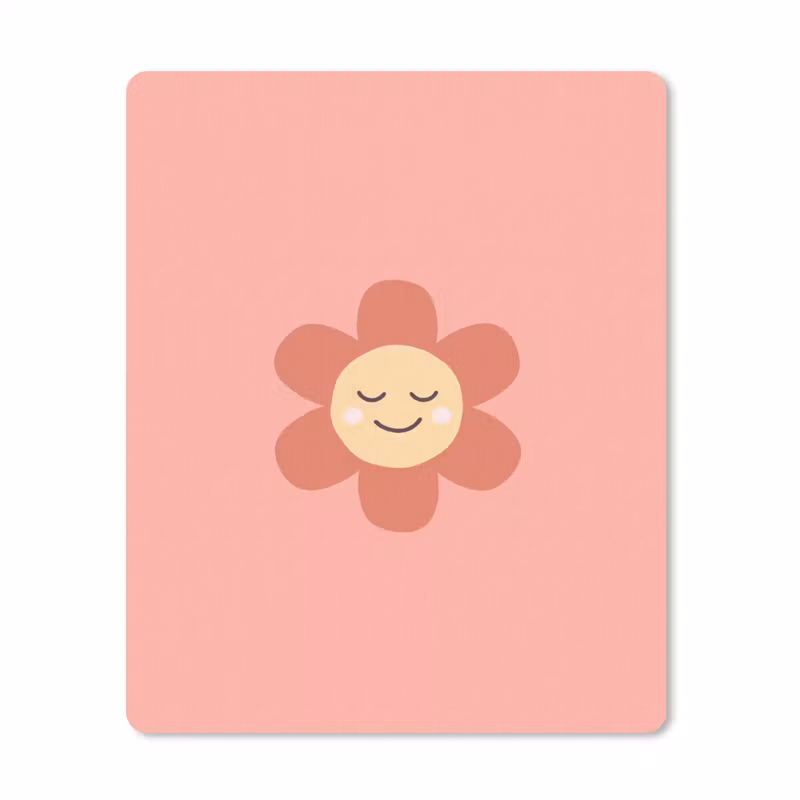 Mauspad - Blumen – Zeichentrickfilm – Kind – Rosa — 1