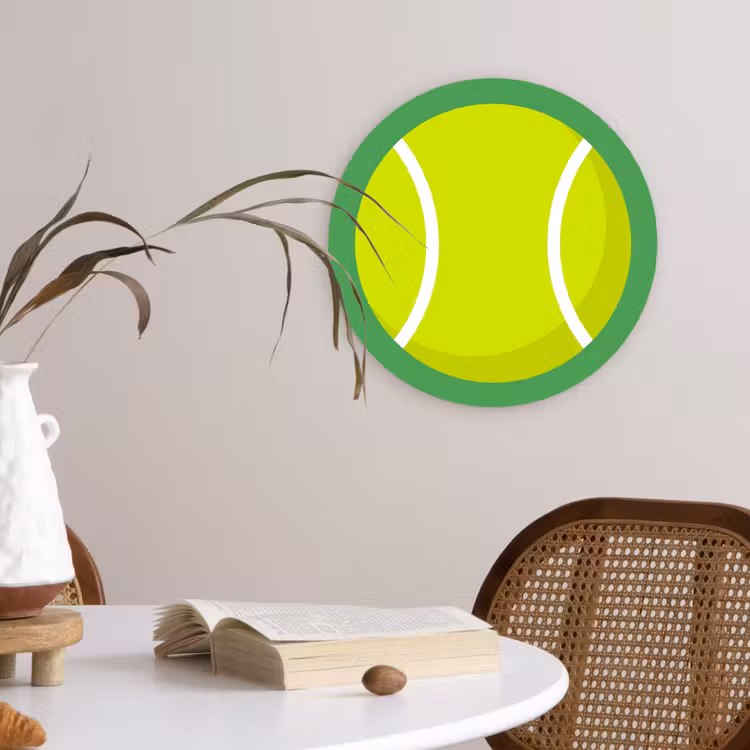 Forexbild Rund - Ball – Gelb – Sport – Grün – Illustration — 4
