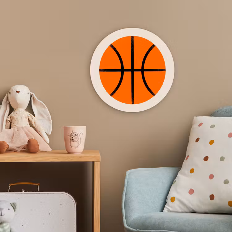 Forexbild Rund - Basketball – Ball – Sport – Illustration – Orange — 5