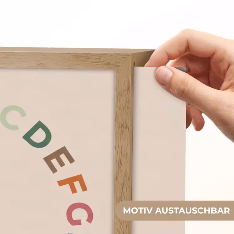 Nachtlicht Kinder - Alphabet – Kreis – Bildung – Spielerisch – Farbenfroh — 5