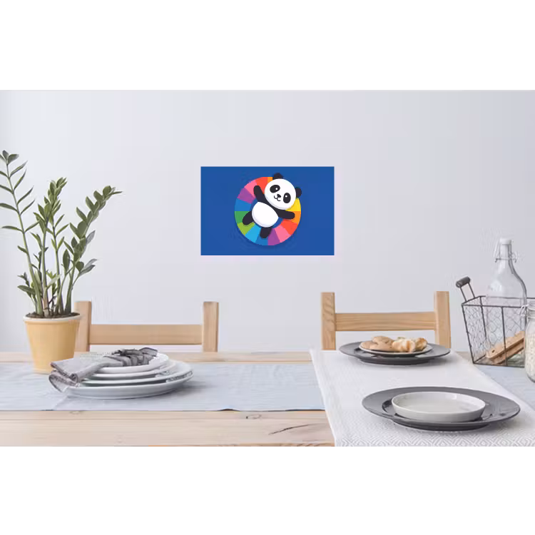 Wandtattoo – Tiere – Cartoon – Farbenfroh – Modern – Verspielt — 4