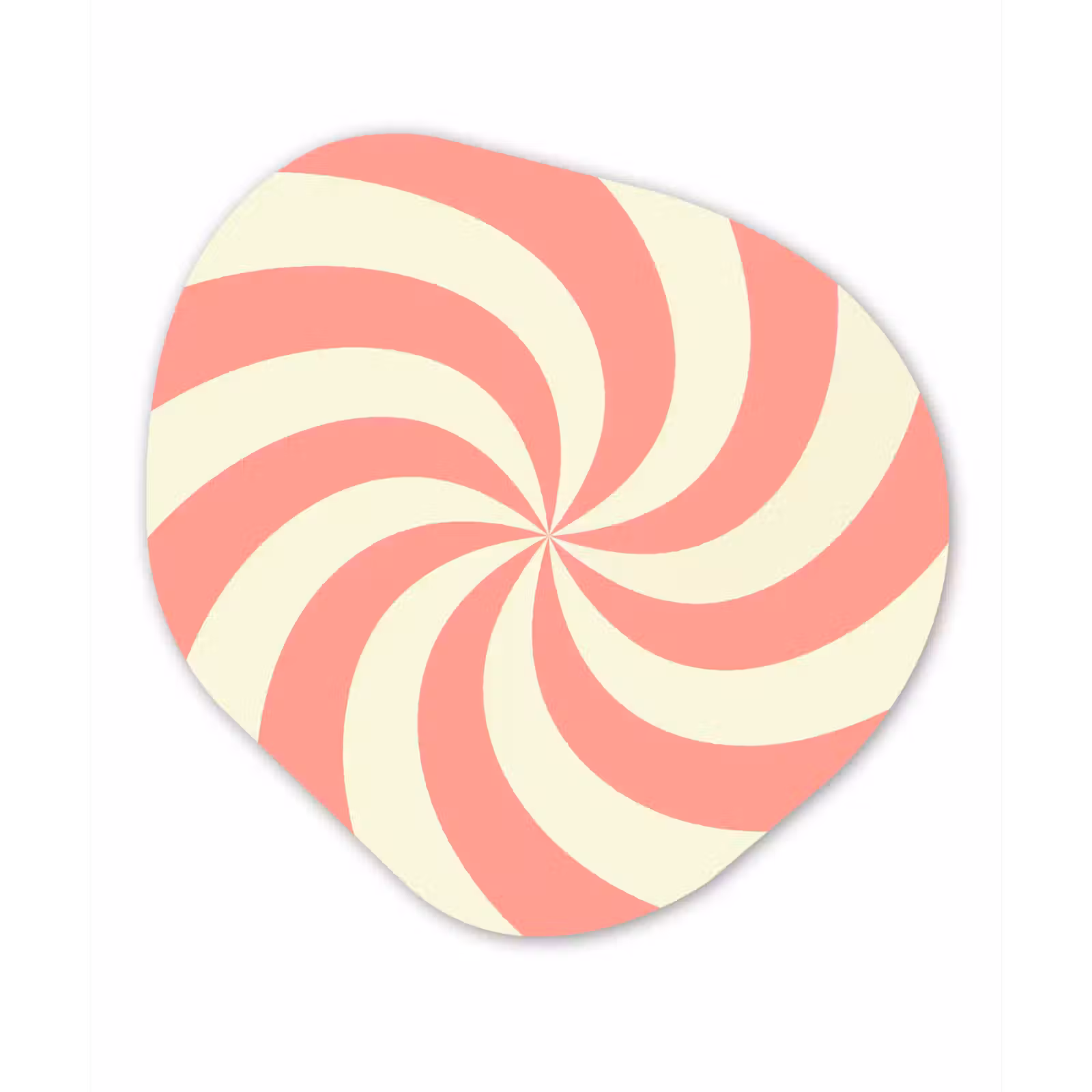 Forexbild Organische Form - Spirale – Muster – Abstrakt – Rosa – Beige — 1