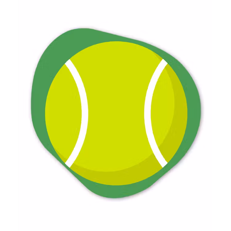 Forexbild Organische Form - Ball – Gelb – Sport – Grün – Illustration — 1