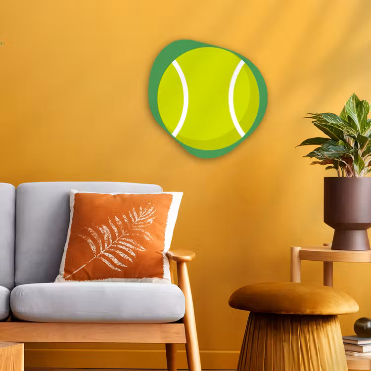 Forexbild Organische Form - Ball – Gelb – Sport – Grün – Illustration — 3