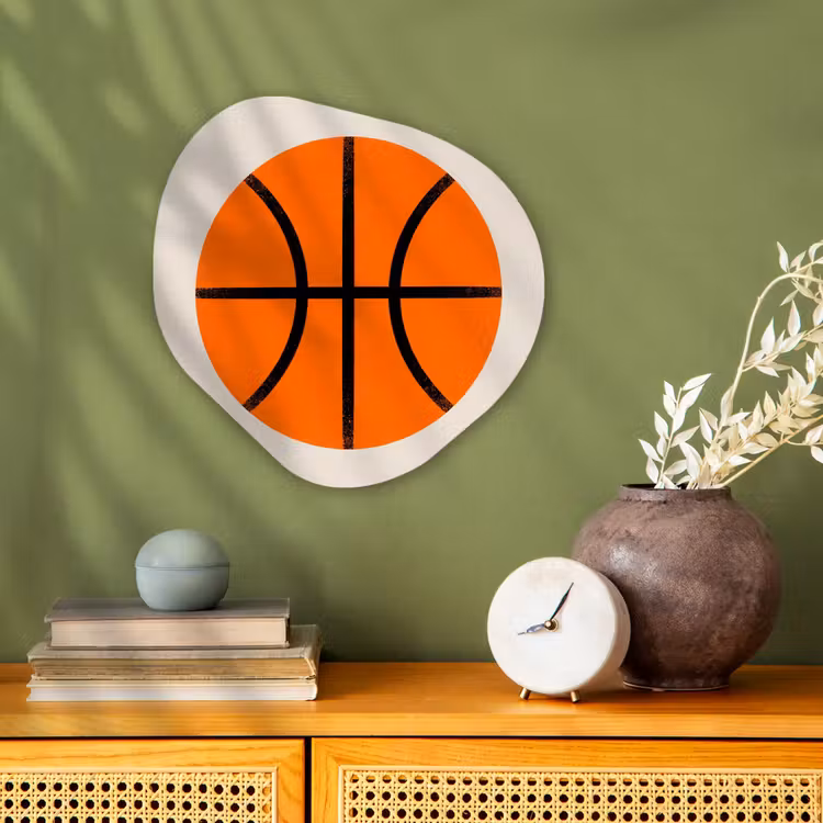 Forexbild Organische Form - Basketball – Ball – Sport – Illustration – Orange — 2