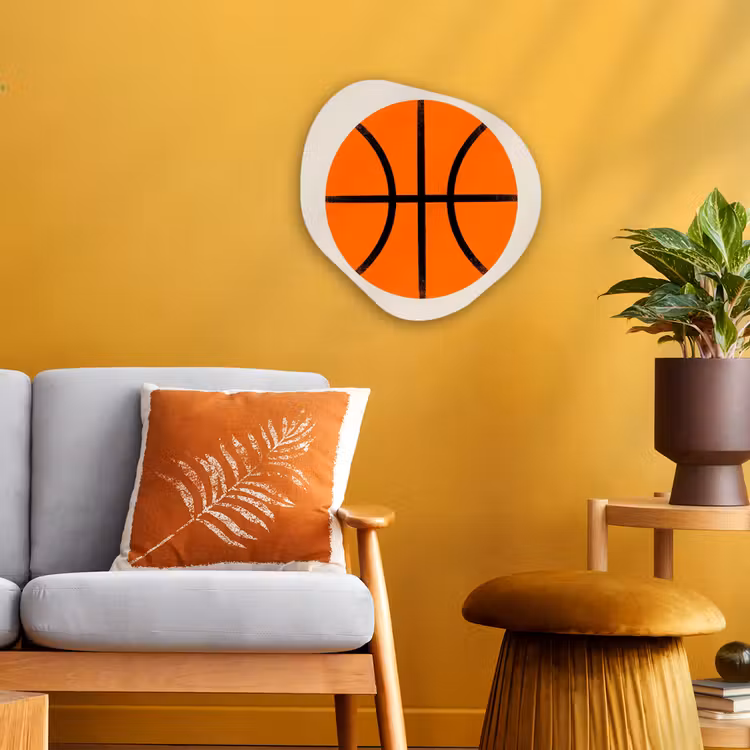Forexbild Organische Form - Basketball – Ball – Sport – Illustration – Orange — 3