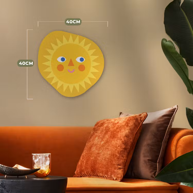 Forexbild Organische Form - Sonne – Gesicht – Sommer – Illustration – Gelb — 4