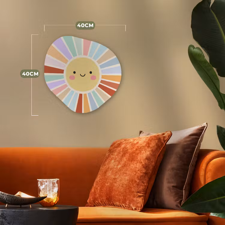 Forexbild Organische Form - Sonne – Strahlen – Fröhlich – Bunt – Abstrakt — 4