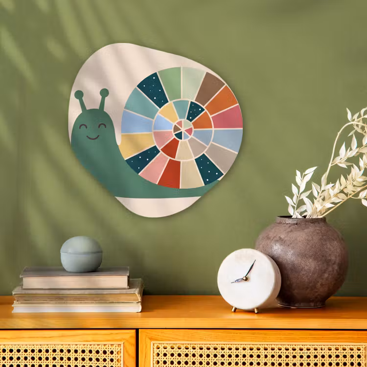 Forexbild Organische Form - Tiere – Schnecke – Bunt – Illustration — 2