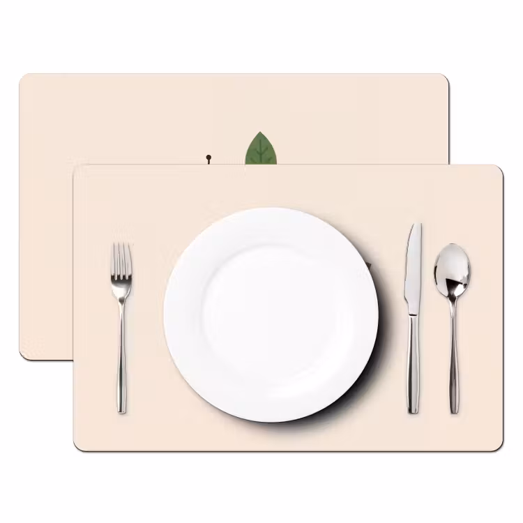 Tischset - 6 Stück - Insekt – Blatt – Natur – Verspielt – Illustration — 2