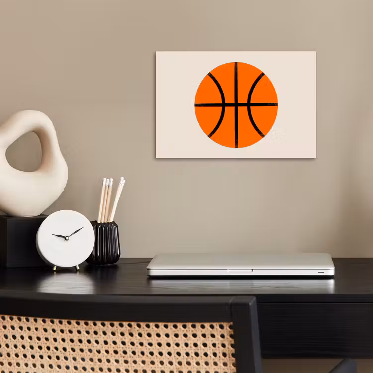Poster - Basketball – Ball – Sport – Illustration – Orange — 2