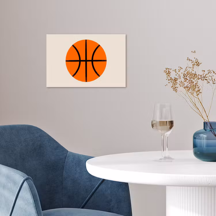 Poster - Basketball – Ball – Sport – Illustration – Orange — 4