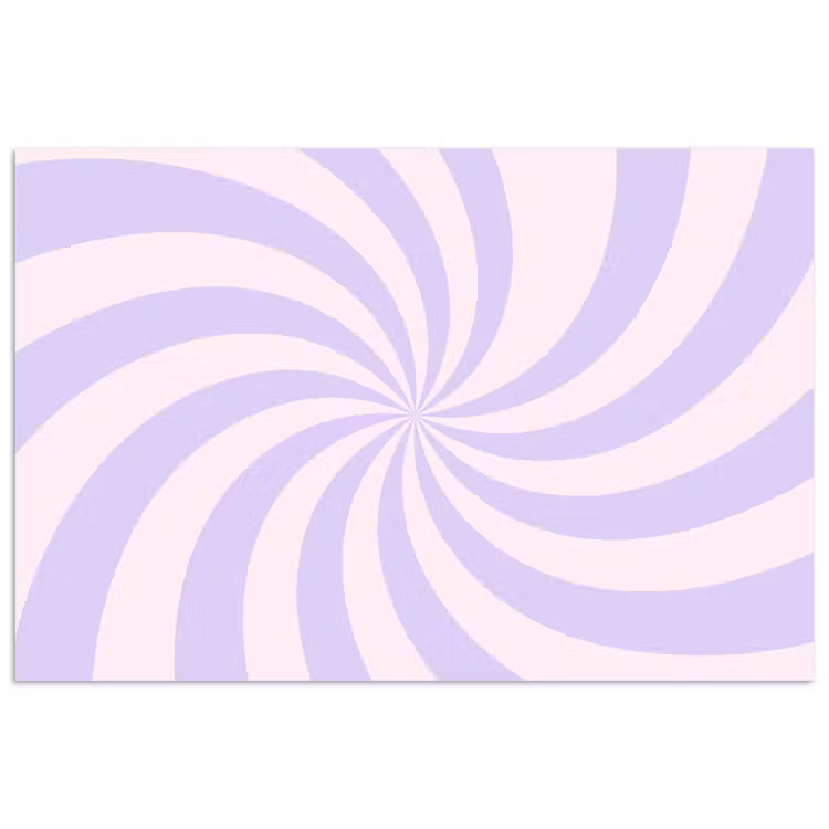 Poster - Muster – Spirale – Abstrakt – Modern – Lila-Rosa — 1