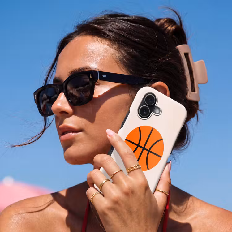 Handyhülle Toughcase - Basketball – Ball – Sport – Illustration – Orange — 6