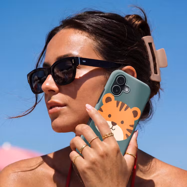 Handyhülle Toughcase - Tiere – Kopf – Orange – Illustration – Modern — 6