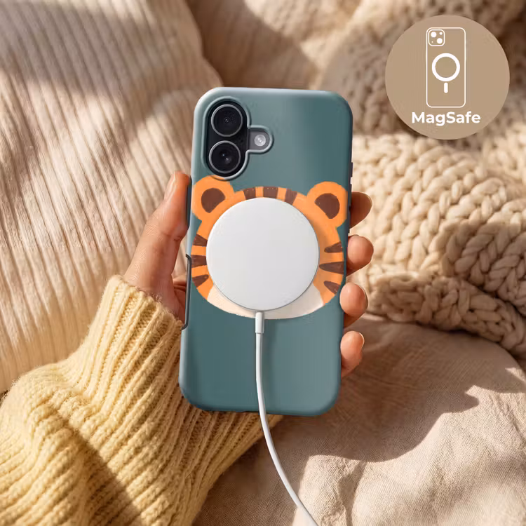 Handyhülle Toughcase - Tiere – Kopf – Orange – Illustration – Modern — 8