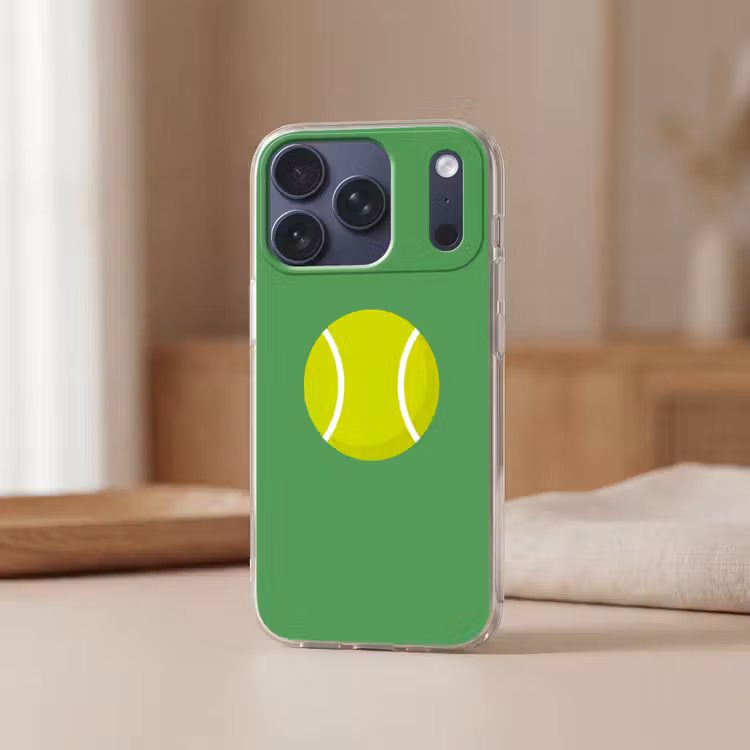Handyhülle - Ball – Gelb – Sport – Grün – Illustration — 3