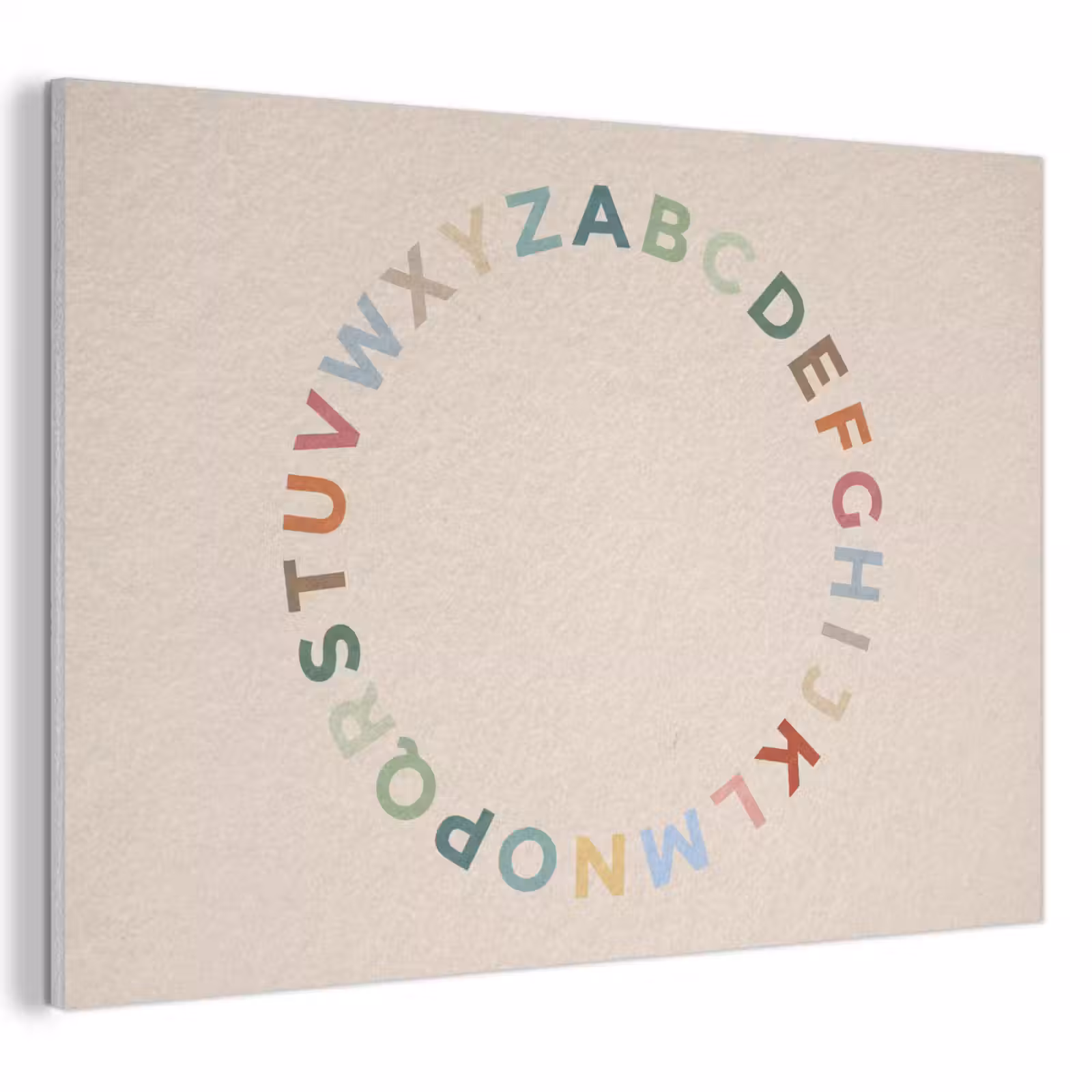 Akustikbild - Alphabet – Kreis – Bildung – Spielerisch – Farbenfroh — 1