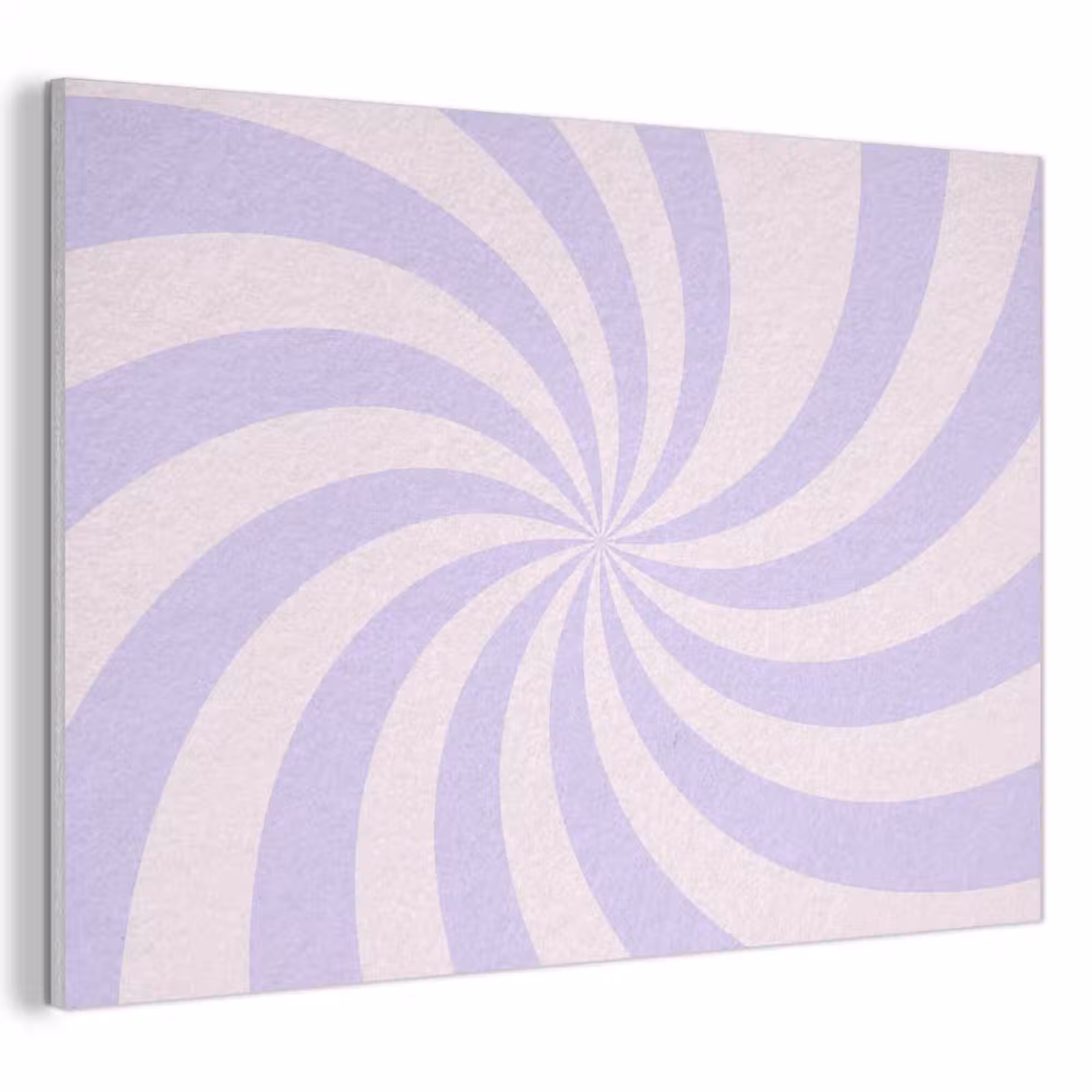 Akustikbild - Muster – Spirale – Abstrakt – Modern – Lila-Rosa — 1