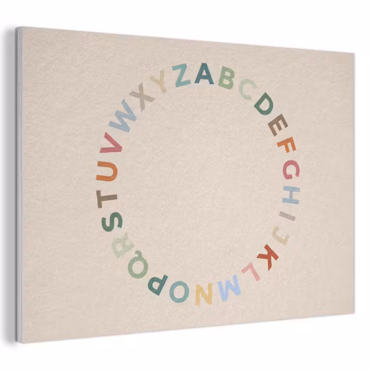 Akustikbild - Alphabet – Kreis – Bildung – Spielerisch – Farbenfroh — 1